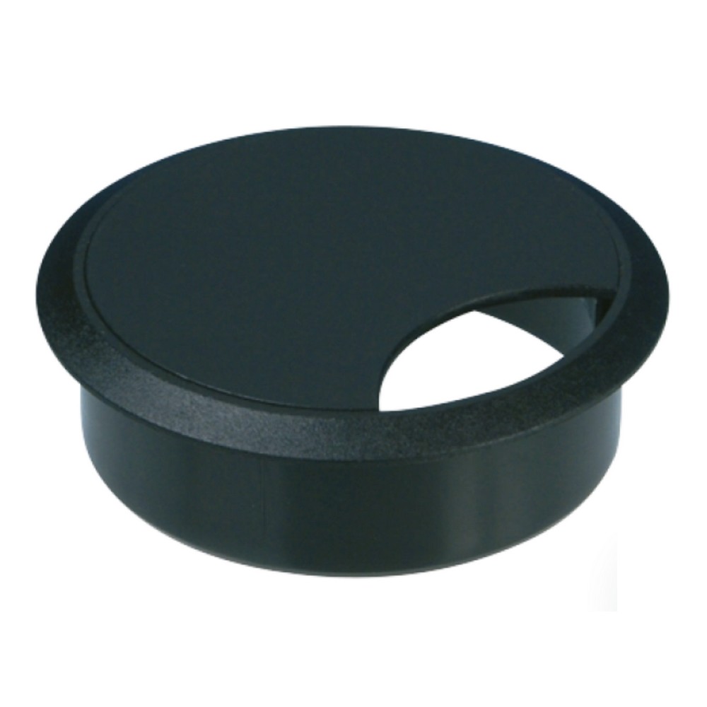 Kábelbevezető asztalba 59 mm ? fekete