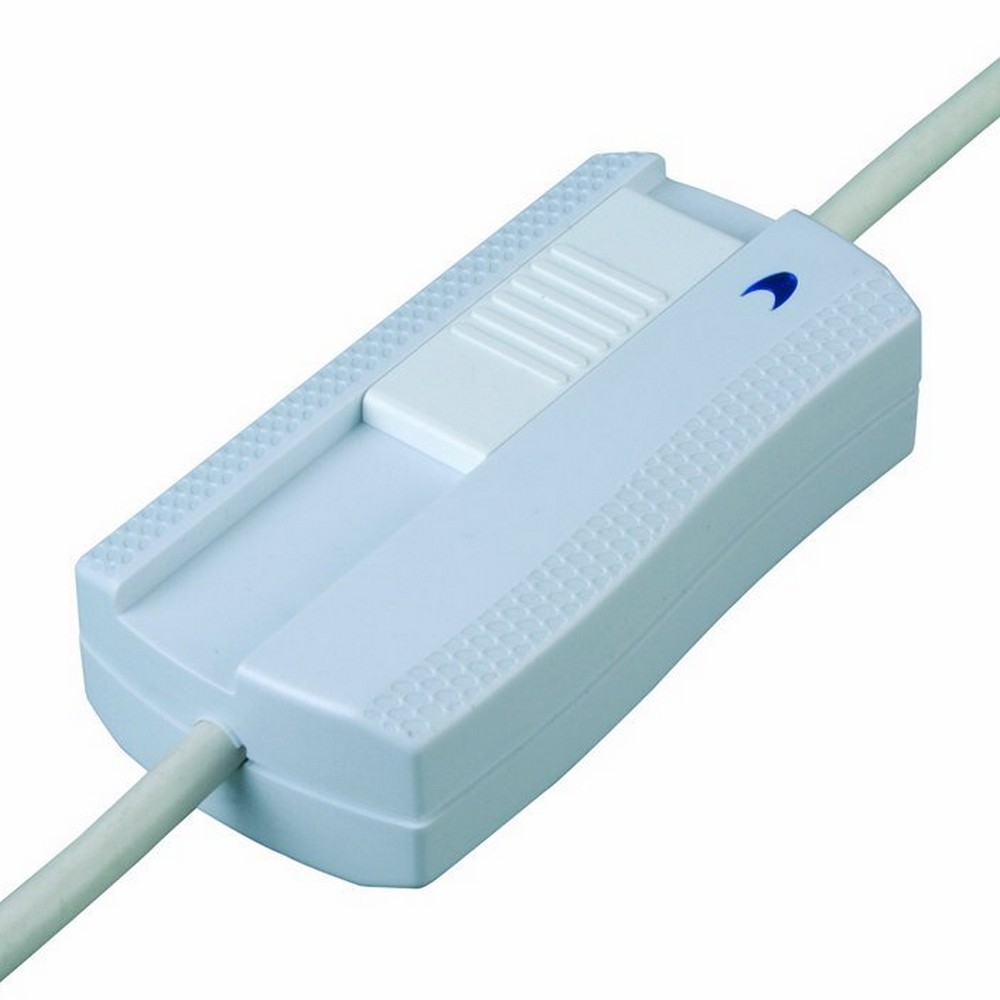 Zsinórközi dimmer, 20-500W, fehér