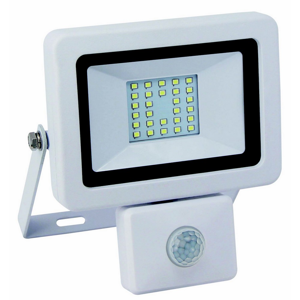LED fényvető "Flare" 20W fehér mozgásérzékelővel 1800lm 6500K IP44