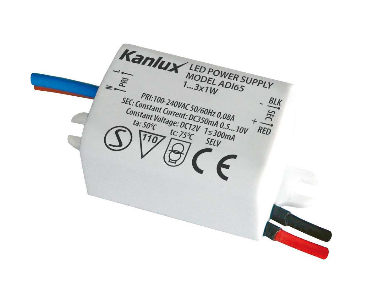 ADI 350 ledműködtető 1x3W