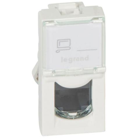 Mosaic UTP CAT 5E alj fehér 1M RJ45 45X45