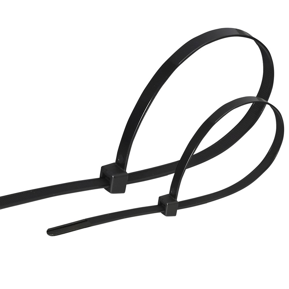 Kábelkötegelő, 120x2.5mm, fekete
