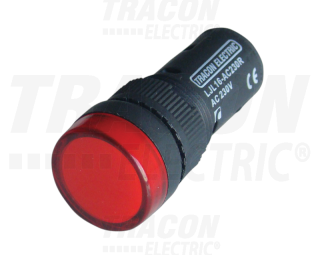LED-es jelzőlámpa, piros