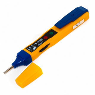 Feszültségvizsgáló érintésmentes méréshez, sárga, 70-250 V~